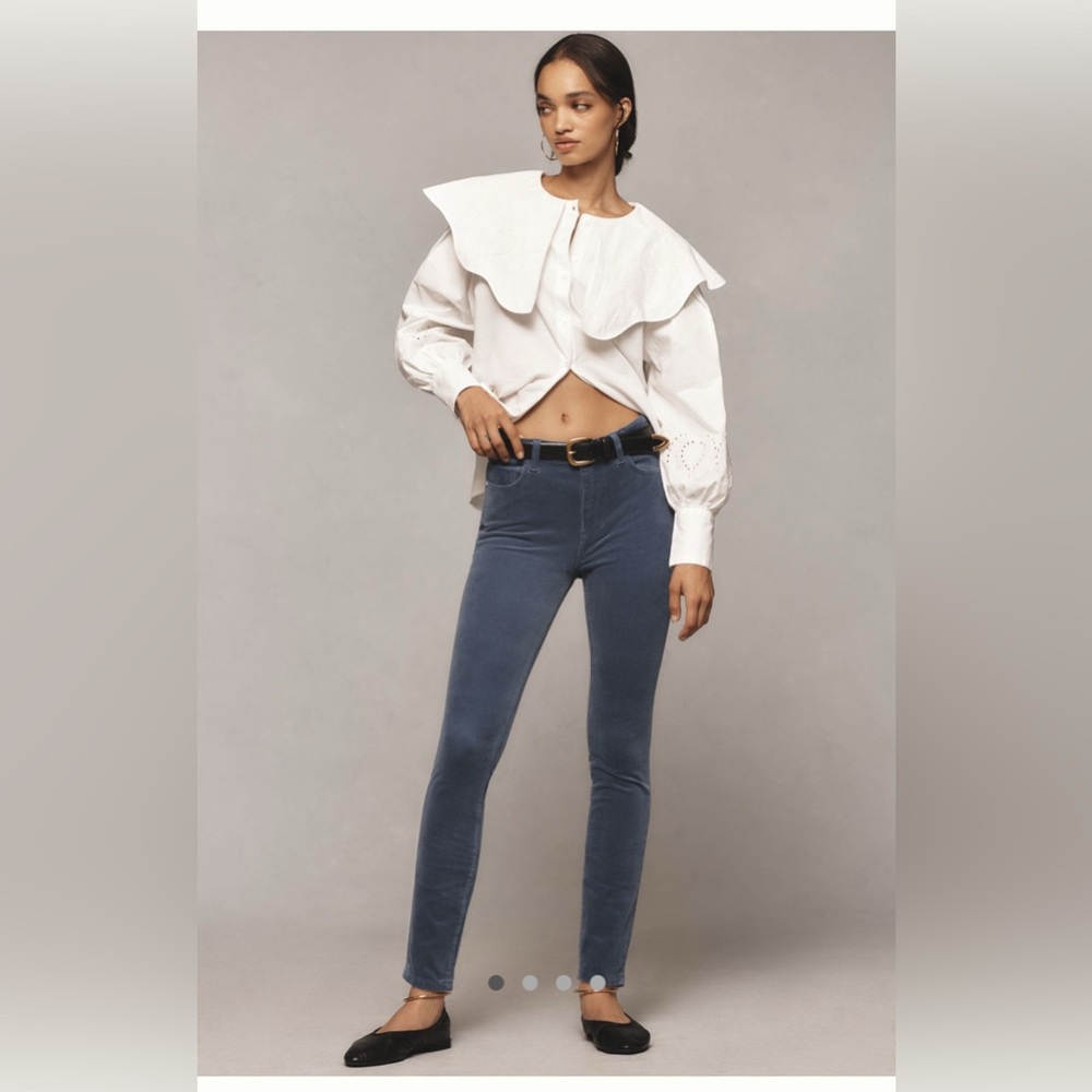 Pilcro corduroy high rise skinny jeans